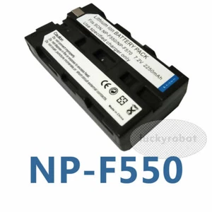 NPF550 Rechargeable Li-ion Battery Pack For Sony NP-F550 NP-F570 Digital Camera - Picture 1 of 4