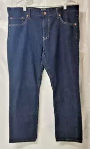 Mens Jeans The Orignial Gasoline Straight Fit Dark Blue Denim 38 x 29 - Picture 1 of 13