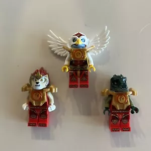 LEGO Chima Minifigure Fire Chi Lot B With Laval / Eris / Cragger - Picture 1 of 2