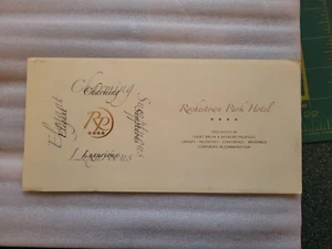 Brochure Vintage Rochestown Park Hotel Brochure - Cork Irlanda - Foto 1 di 5