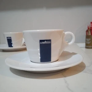 Lavazza Cappuccino Cup and Saucer, Blu Collection Cappuccino Set - Picture 1 of 9