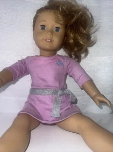 American Girl Truly Me Doll Curly Strawberry Blonde Hair Blue Eyes Clean - Picture 1 of 7