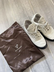 Elia Maurizi Sneaker White Black Size 7 Mens - Picture 1 of 9