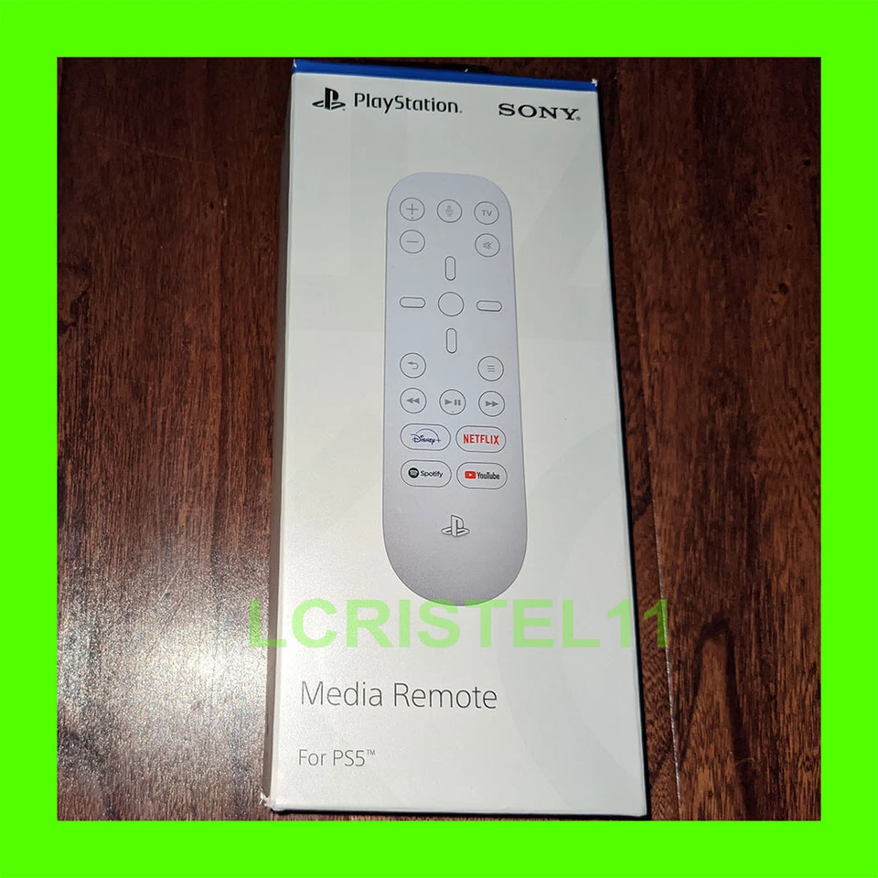 Sony PlayStation 5 Media Remote - Netflix, Youtube, Disney Plus, Spotify Buttons - Image 1 of 1