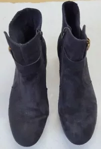 Ricker Black Suede Boots - Eu 42 - Picture 1 of 6