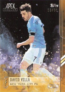 2015 Topps Major League Soccer Apex Base Card Gold Parallel Different Variations