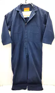 Vintage Engineered Works Garments Men's Size 46 Made USA Jumpsuit Coveralls Blue - Picture 1 of 12