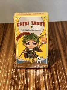 Chibi Tarot : A 78-card Deck and Guid of Fun and Kawaii Chibi Characters NEW - Picture 1 of 9