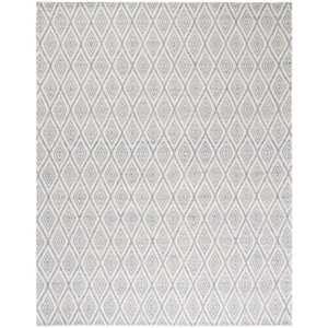 SAFAVIEH Marbella MRB308M Handwoven Blue / Ivory Rug - Picture 1 of 17