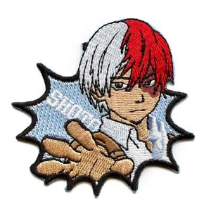 My Hero Academia Todoroki Patch Shoto Embroidered Iron On - Picture 1 of 2