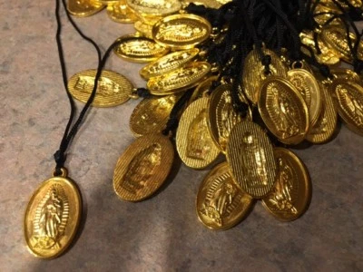 18-Baptism Party Favors Virgen Mary Guadalupe Giveaway Recuerdos De Communion - Image 1 of 3