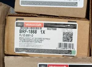 NEW OEM FORD Motorcraft Front Disc Brake Pad Set BRF-1868 FL1Z-2001-D - Picture 1 of 1