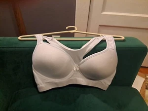 Angelina Stretch White Comfort Bra Padded Wireless 36C - Picture 1 of 3