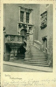 Ansichtskarte Görlitz Rathaustreppe - Bild 1 von 1