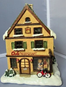 TASSE CHEER CAFE BERTA HUMMEL HAWTHORNE BELEUCHTETES WEIHNACHTSDORF 2003 - Bild 1 von 12