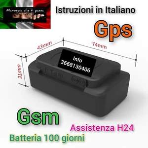 GPS + ALIMENTATORE MICROSPIA GSM SPIA CIMICE AUTO MOTO BAMBINI SD SATELLITARE - Foto 1 di 4