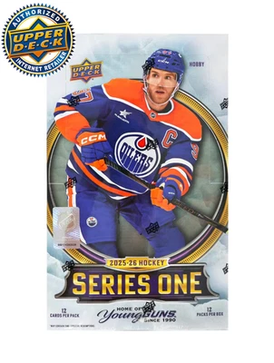 2025/26 Upper Deck Series 1 Hockey Hobby Box - Image 1 of 4