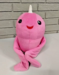 Fingerlings Pink Narwhal Rachel Large Interactive Hugs Toy Works Plush Doll 2019 - Picture 1 of 8