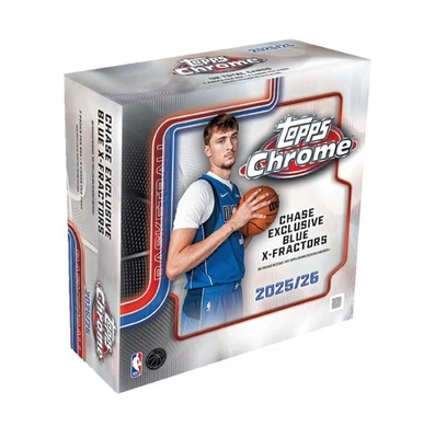 2025-26 TOPPS CHROME BASKETBALL MEGA BOX CONFIRMED PRE SALE - Image 1 of 3