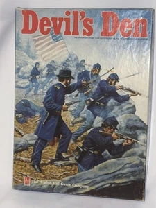 Devils Den American Civil War Game by The Avalon Hill Game Company 1985 Complete - Picture 1 of 13