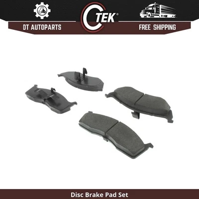 Para 1994-1997 Chrysler LHS | Pastilhas de freio a disco dianteiras centrais | Semi-metálicas - Imagem 1 de 4