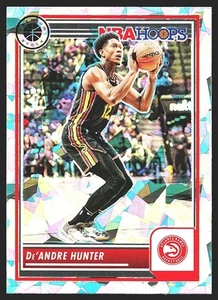 2023-24 Panini Premium Stock Ice Prizm #160 De'Andre Hunter Atlanta Hawks - Picture 1 of 2