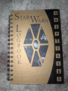 Star Wars Logbuch Chronik Bücher Stab 1997 Hardcover selten unbenutzt Logbuch - Bild 1 von 6