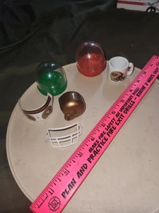 SAN FRANCISCO 49ers POCKET MINI GUMBALL Vintage Football Helmet & Mini Mug - Picture 1 of 16