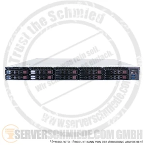 Supermicro CSE-119U X10DRU-i+ 1x E5-2673V3 64GB 2x960GB NVMe 2x 750W Rails - Bild 1 von 6