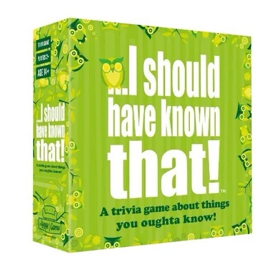 I Should Have Known That! Trivia Game | BRAND NEW!!! - Image 1 of 4
