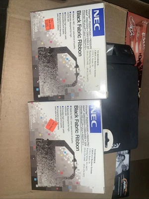 CINTA TELA NEGRA NEC 50-066 dos nuevas precintadas Foto 1 de 2