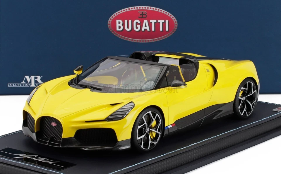 1/18 MR-MODELS - BUGATTI - MISTRAL W16 2023 - CON VETRINA - WITH SHOWCASE BUG015 - Immagine 1 di 1