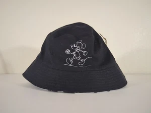 Aldi Disney Fischerhut schwarz & weiß Mickey Mouse wendbar - Bild 1 von 9
