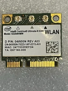 Intel Centrino Ultimate-N 6300 WiFi Card - Tested & Working - Afbeelding 1 van 2