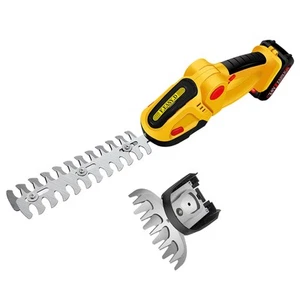 24V Cordless Grass Shear & Shrubbery Trimmer - 2 in 1 Handheld, Electric Gras... - Picture 1 of 7