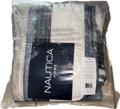 Juego de edredón de algodón doble de mezclilla Nautica Ridgeport Foto 1 de 4