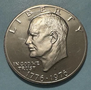 1976-S Eisenhower IKE $1 Dollar PROOF Coin from Mint Proof Set. *Coin Pict* - Picture 1 of 7