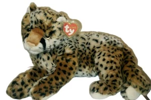 Ty Classic Plush - PISTON the Leopard (11.5 Inch) NEW MWMTs Stuffed Animal Toy - Picture 1 of 9