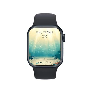 Apple Watch Series 9 41MM Aluminium GPS + Cellular Black -Excellent Refurbished - Photo 1 sur 2