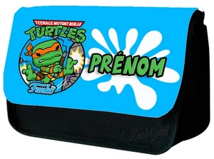 TROUSSE A CRAYONS Tortues Ninja Personnalisée avec prénom de votre choix - Picture 1 of 5