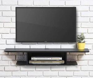 FITUEYES Wand-TV-Ständer, Medienkonsolenständer: 41,3" TV-Aufbewahrungsregal - Bild 1 von 7