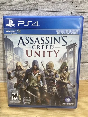 Assassin's Creed: Unity (Sony PlayStation 4, 2014) Walmart Edition Disc Mint! - Image 1 of 4