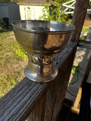 Heimburger 复古银色水果碗 1914 年代,630 克,极其罕见 — 第 1/4 张图片