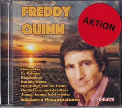 Freddy Quinn Media SALE 2 CD Best of Edition 40 Hits Hafenmusik Seemann Schlager - Bild 1 von 4