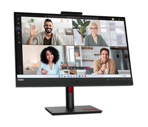 Lenovo ThinkVision T27hv-30 27" (68,6cm) QHD LED Monitor Bildschirm USB-C Webcam - Photo 1/3