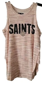 Women’s New Orleans Saints Football Sleepwear Tanktop Size Medium NWT $34.99Nice - Picture 1 of 11