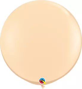 Qualatex Round Blush Latex Balloons - Picture 1 of 4