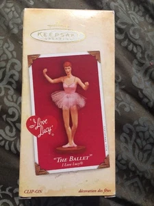 Hallmark  I Love Lucy - The Ballet Keepsake Ornament 2004 New - Picture 1 of 6