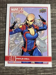 Cubierta superior Phyla-Vell: Marvel anual 21-22: #64 - Imagen 1 de 2