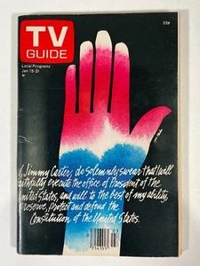 1977 TV GUIDE Jimmy Carter Inauguration NY Metro Edition - Bild 1 von 2